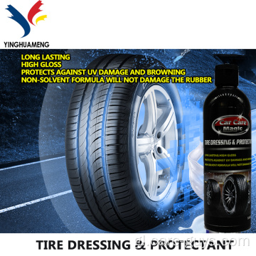 Os pneumáticos recortes de polaco restaurar a cera líquida